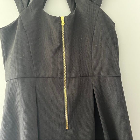 Betsey Johnson Little Black Dress Sleeveless Cutout Size 12 - Picture 4 of 8